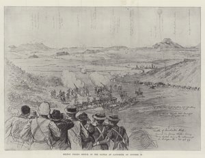 Esquisse de la Bataille de Ladysmith le 30 Octobre